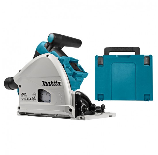 Пила дискова ручна заглибна акумуляторна 165мм 18В+18В DSP600ZJ Makpac MAKITA