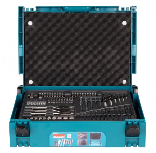 Набір свердл та біт 70шт MAKITA (E-24913)