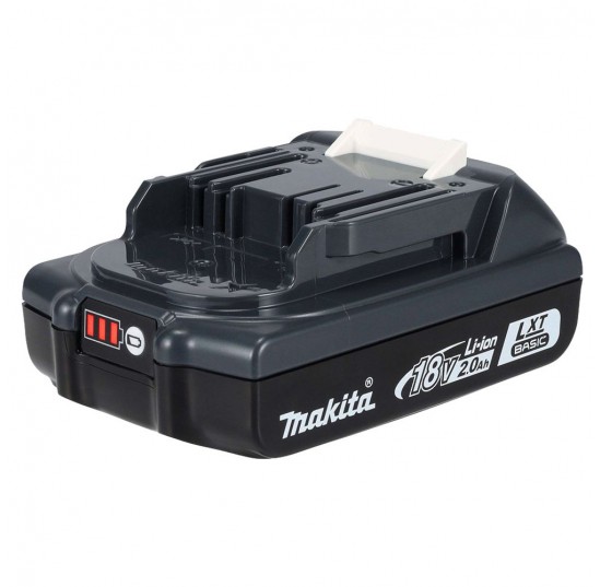 Акумулятор LXT Basic BLB182 (Li-Ion, 18В, 2Аг, індикація розряду)  MAKITA (1915F4-6)