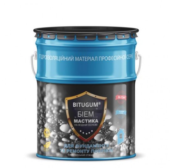 ІЗОФАСТ Мастика бітумно-емульсійна БІЕМ BITUGUM 18кг