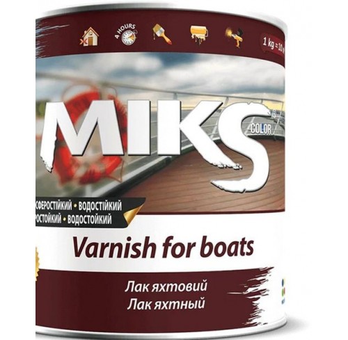 Лак паркетний уретановий Мікс 0,8кг глянц