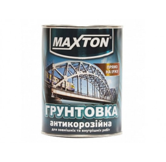 Грунт антикорозійний "Maxton" сірий 0,9кг