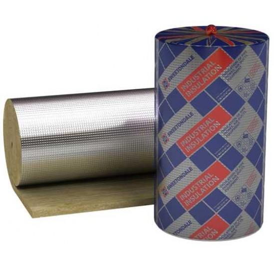 Мінвата Мат ламельний ТН 35 8000*1200*30( 9,6м2) РУЛОННА  ФОЛЬГОВАНА