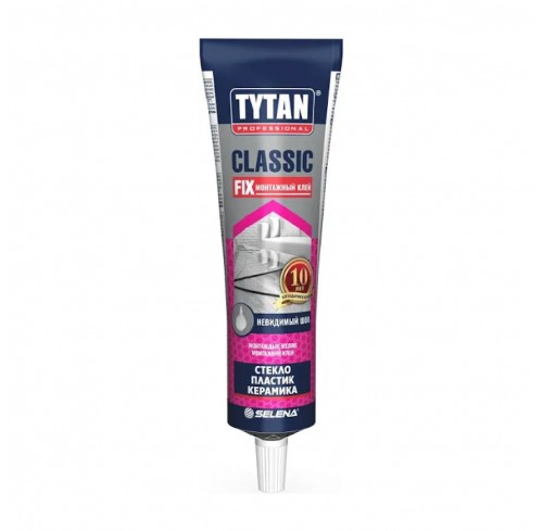 Клей будівельний Tytan Classic Fix 100 мл прозорий