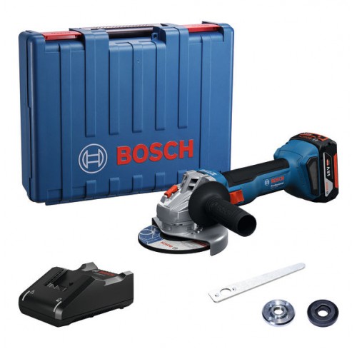 Шліфмашина кутова акумуляторна GWS 18V-8 BOSCH 06019N9021