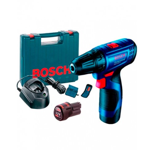 Шуруповерт акумуляторний GSR 120-LI + Набір біт Bosch 06019G8002