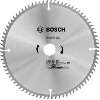 Пила дискова 254*30мм80 зуб. Aluminium Eco Bosch 2608644394