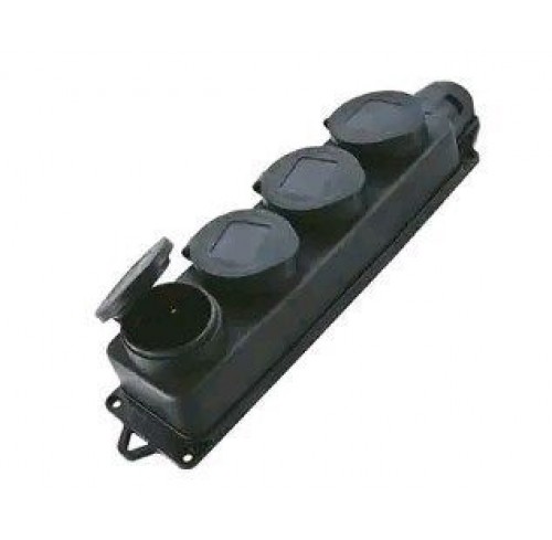 Колодка каучукова 4-а 16А 250V/84 (112-006-0004)