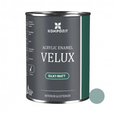 Емаль акрилова VELUX шавлія 117 , 0,75л
