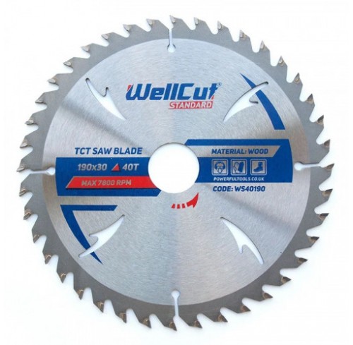 Пила дискова 125*22,23 24Т WellCut Стандарт