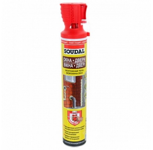 Піна монтажна 750мл Soudal GENIUS