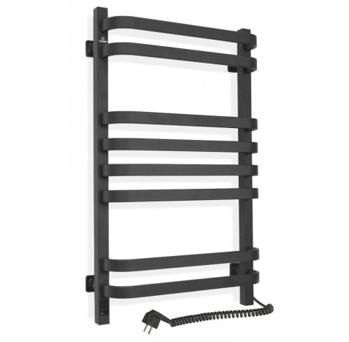Рушникосушка ел. сталева Стугна 480*800 чорний муар