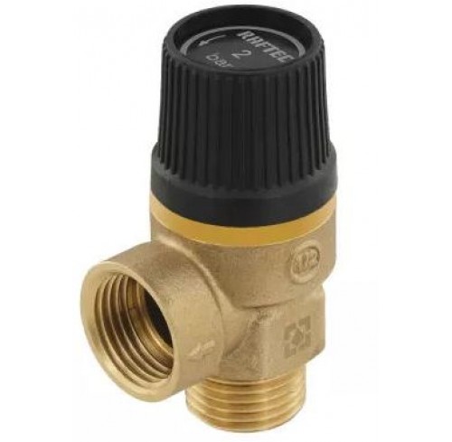 Клапан підривний ЗР 1/2 " 2 бар RAFTEC RPR012-M