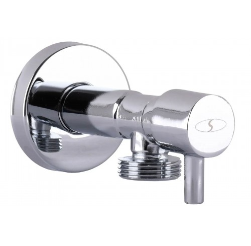 Кран кутовий шаровий 1/2"*1/2" Solomon laser 7076