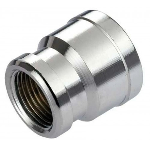 Муфта хром перехідна 1/2*3/8" 8203