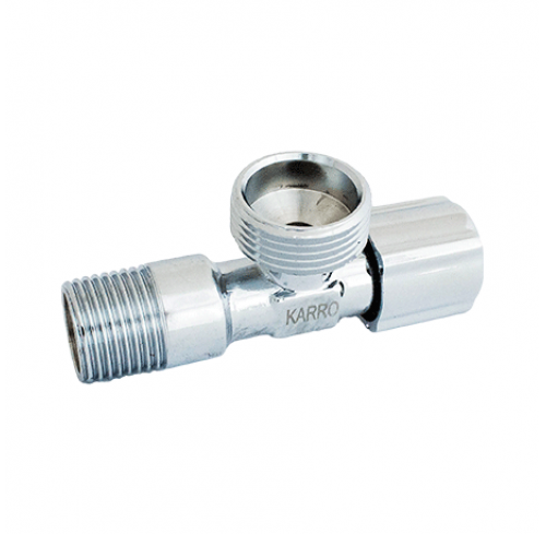 Кран кутовий 1/2*3/4 KARRO 3019
