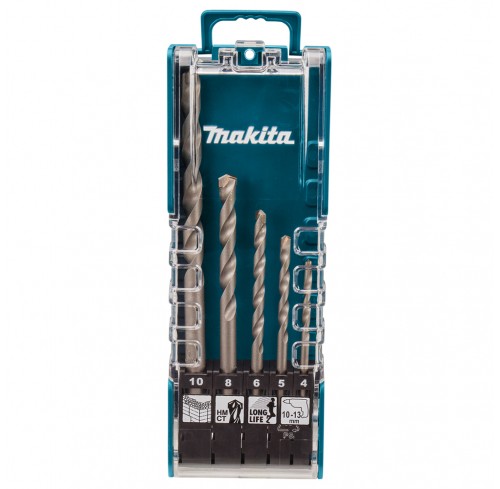 Набір сверл по бетону Makita 5 шт long Life (E-11536)